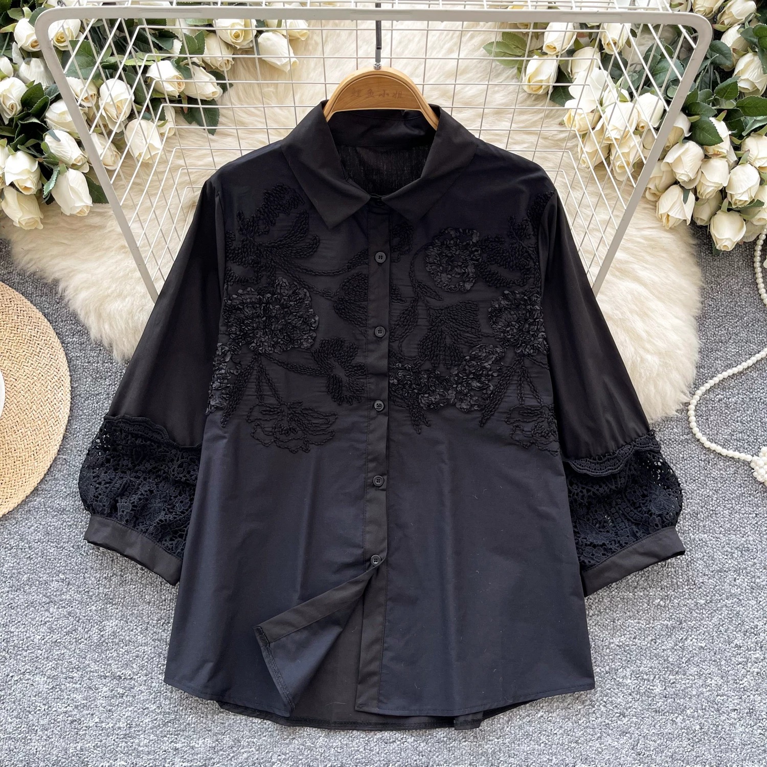 New scene lace shirt SH140 images